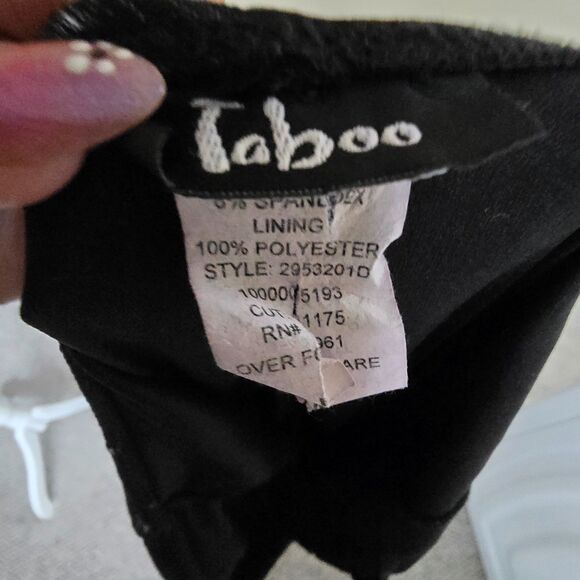 Taboo Black Sequin Ruched Halter Mini Dress Metallic Club Y2K Disco Hoco Prom S - Picture 7 of 8